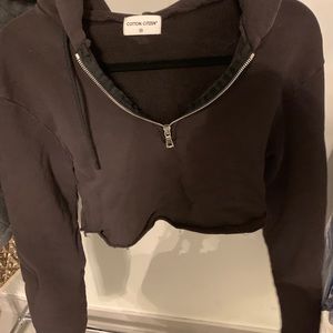 Cotton citizen sweatshirt with hood